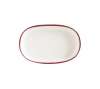 Блюдо овальное 100х65мм Линеа бургундия Bonna LNEBDHYG10OV