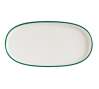 Блюдо овальное 210х100мм Линеа зеленый Bonna LNEGRHYG21OV