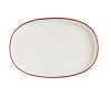 Блюдо овальное 340х230мм Линеа бургундия Bonna LNEBDHYG34OV