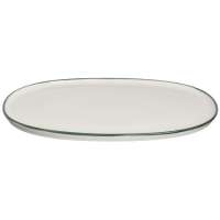 Блюдо овальное 340х230мм Линеа зеленый Bonna LNEGRHYG34OV