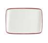 Блюдо прямоугольное 230х160мм Линеа бургундия Bonna LNEBDMOV26DT