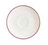 Блюдце d120мм Линеа бургундия Bonna LNEBDGRM02KT