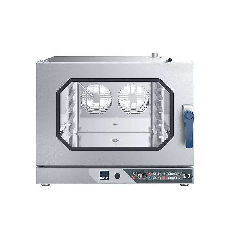 Печь конвекционная (пароконвектомат) 4 GN1/1 или 600х400мм Radax CC04DGCL, атомойка