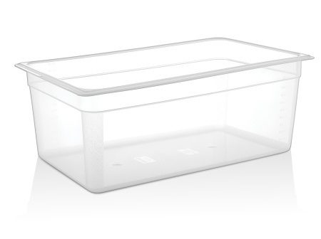 Гастроемкость 1/1 полипропилен прозрачная 530х325мм h200мм GastroPlast