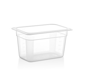 Гастроемкость 1/4 полипропилен прозрачная 265х162мм h150мм GastroPlast
