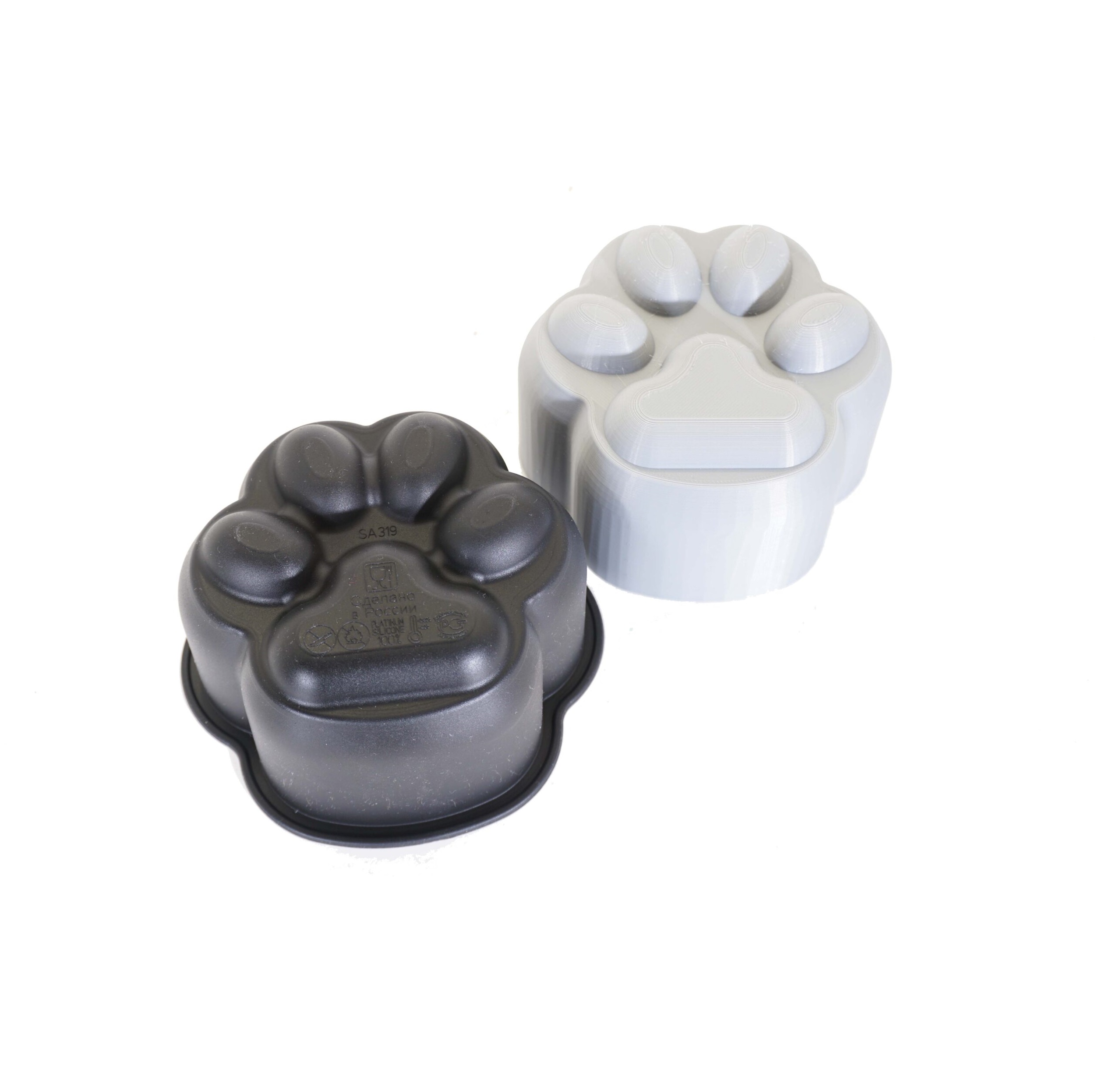 Форма силиконовая для торта Бенто «Тапа Лапка» d110мм h70мм