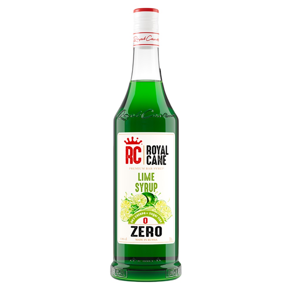 Сироп низкокалорийный "Лайм" Zero 1л Royal Cane