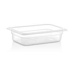Гастроемкость 1/4 полипропилен прозрачная 265х162мм h65мм GastroPlast