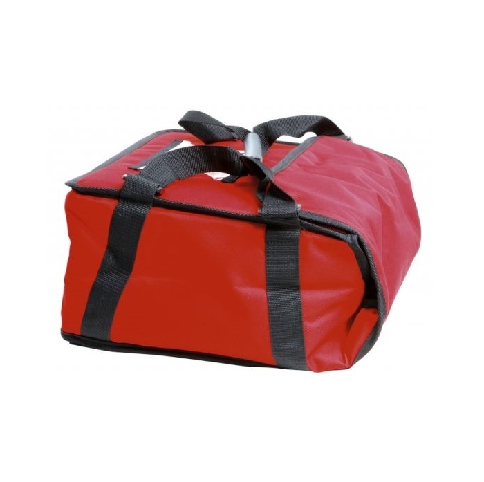 Термосумка на 3 пиццы 510х510х200мм фольгированная