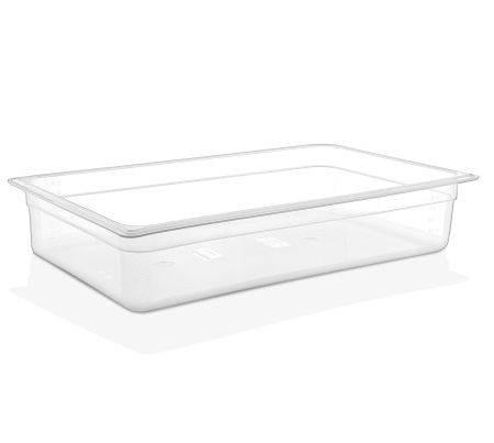 Гастроемкость 1/1 полипропилен прозрачная 530х325мм h100мм GastroPlast