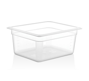 Гастроемкость 1/2 полипропилен прозрачная 325х265мм h150мм GastroPlast