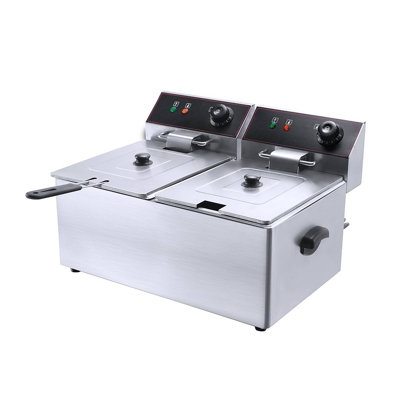 Электрофритюрница 4+4л Rosso HEF-4L-2