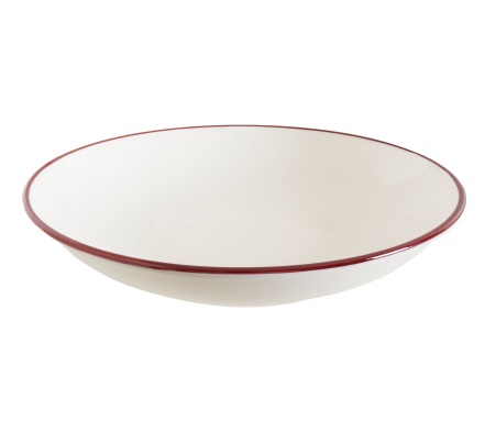 Тарелка глубокая d200мм 500мл Линеа бургундия Bonna LNEBDGRM20CK
