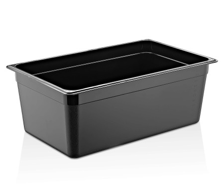 Гастроемкость 1/1 полипропилен черная 530х325мм h200мм GastroPlast