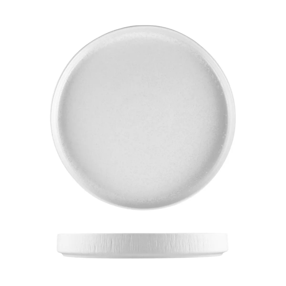 Тарелка с бортом d250мм "White Moon" P.L. фарфор