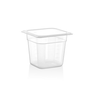 Гастроемкость 1/6 полипропилен прозрачная 176х162мм h150мм GastroPlast