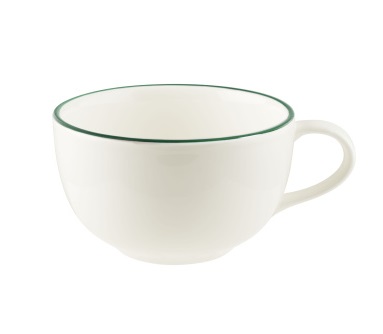 Чашка чайная 250мл Линеа зеленый Bonna LNEGRRIT04CPF