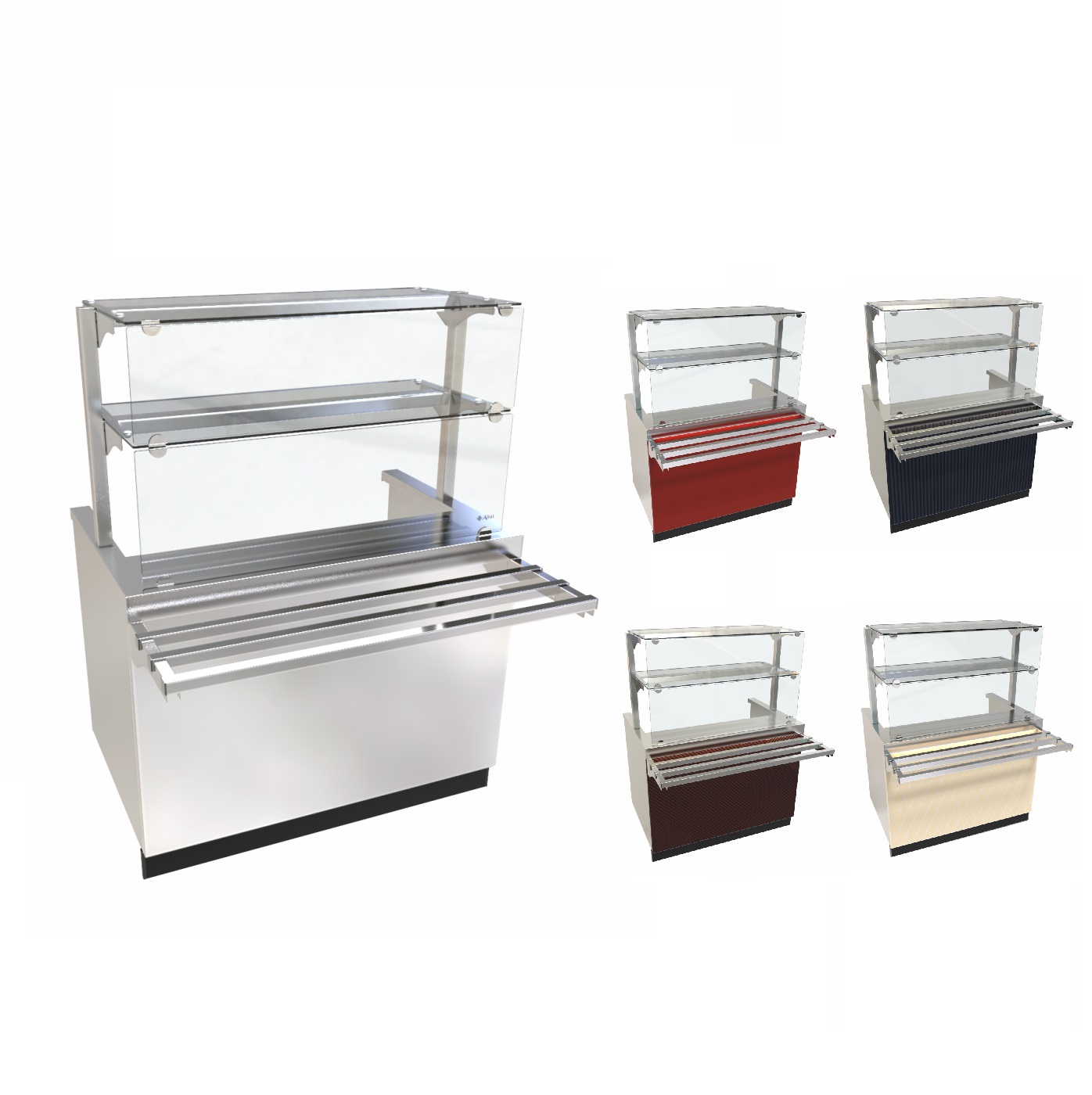 Линия раздачи Сэйла Мармит 1-х блюд ПМЭС-70Е-02 нержавеющая сталь