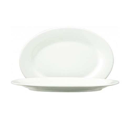 Блюдо овальное 300х215мм фарфор