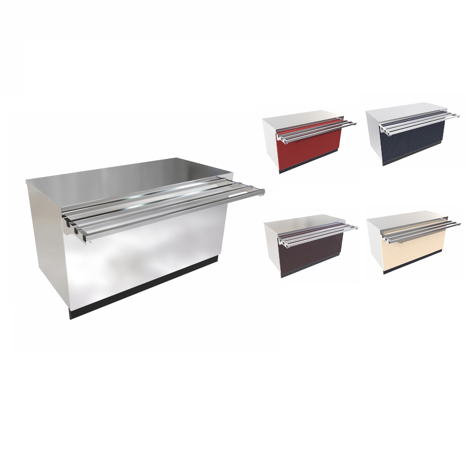 Линия раздачи Сэйла Прилавок для горячих напитков ПГН-70Е-01 нержавеющая сталь