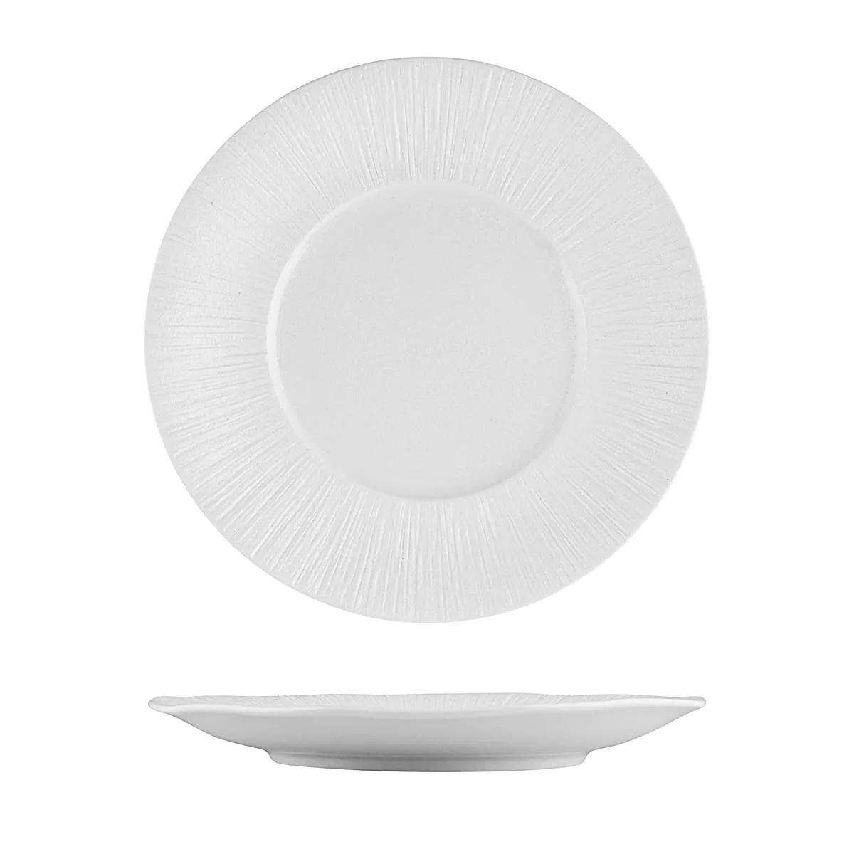 Тарелка d225мм "White Moon" P.L. фарфор