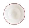 Тарелка глубокая d240мм 400мл Линеа бургундия Bonna LNEBDGRM24CK