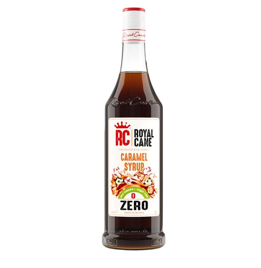 Сироп низкокалорийный "Карамель" Zero 1л Royal Cane
