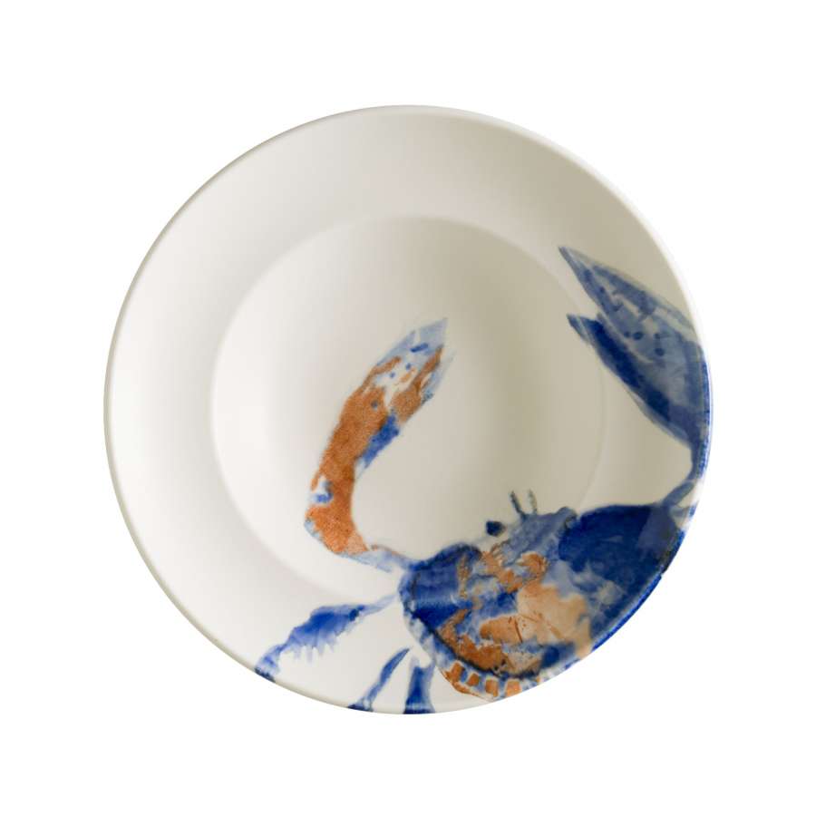 Тарелка глубокая d270мм 450мл Аквелис краб Bonna F-AECGRM27CK