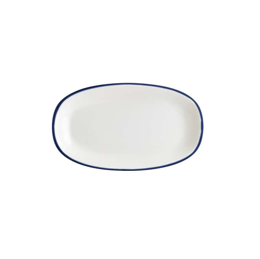 Блюдо овальное 150х85мм Линеа Синий Bonna LNEMAGRM15OKY