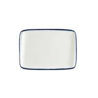 Блюдо прямоугольное 230х160мм Линеа Синий Bonna LNEMAMOV26DT