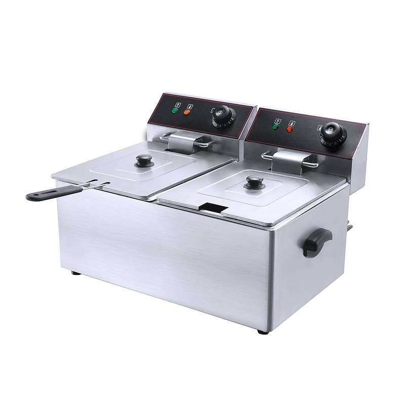 Электрофритюрница 4+4л Rosso HEF-4L-2