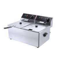 Электрофритюрница 4+4л Rosso HEF-4L-2