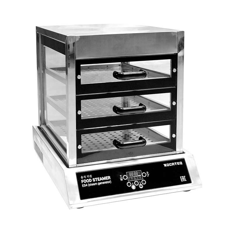 Пароварка для дим самов со стеклянной витриной Kocate ES 4G