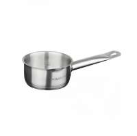 Сотейник 0,6л без крышки, нерж. сталь, ковш, индукция