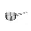 Сотейник 0,6л без крышки, нерж. сталь, ковш, индукция