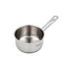 Сотейник 1л без крышки, нерж. сталь, ковш, индукция
