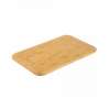Доска для подачи прямоугольная 280х175мм бамбук