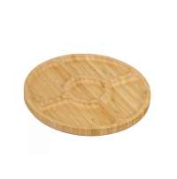 Менажница d280мм 5 секций бамбук