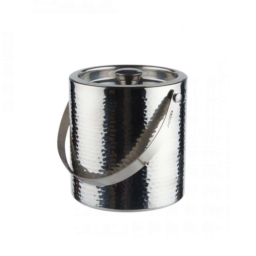 Ведерко термос для льда 1,5л с крышкой, нержавеющая сталь