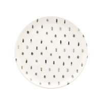 Тарелка мелкая d200мм "Flat Shape Samambai" Oxford керамика