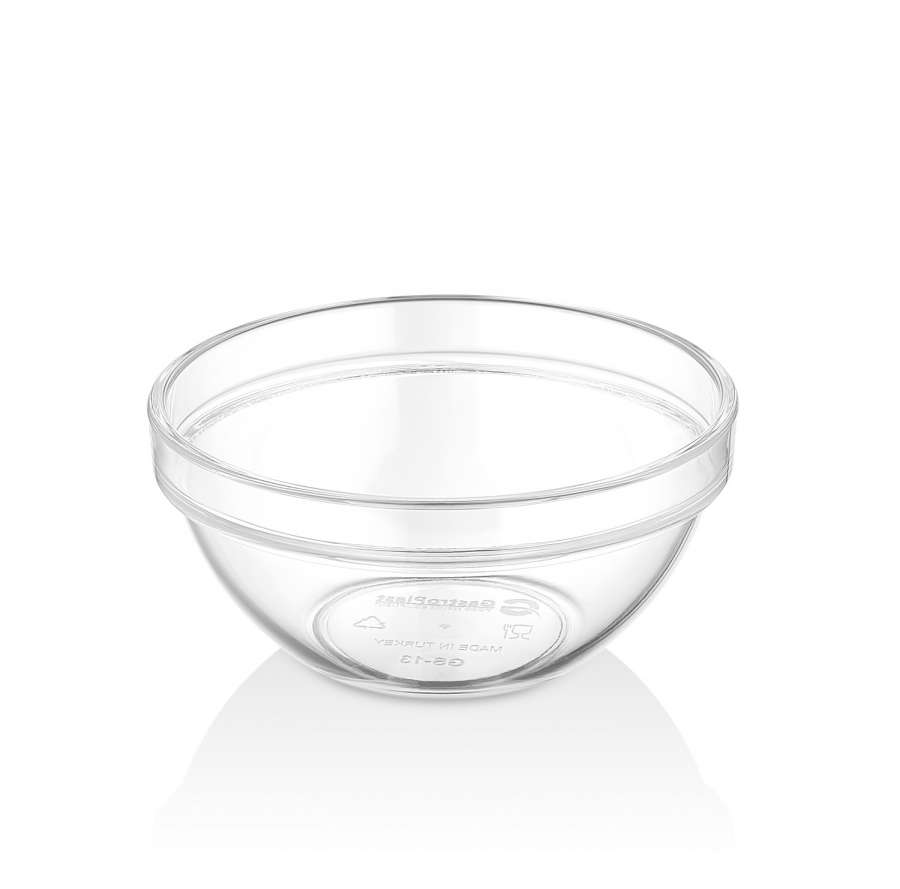 Соусник 225мл d105  h47мм поликарбонат прозрачный