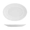 Блюдо овальное 315
х233мм "White Moon" P.L. фарфор