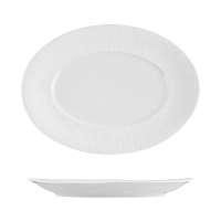 Блюдо овальное 368х268мм "White Moon" P.L. фарфор