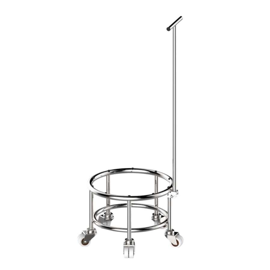 Тележка ТМП-60 подкатная для дежи миксера планетарного МПЛ-60