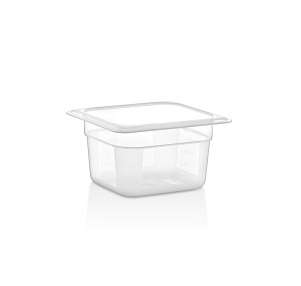 Гастроемкость 1/6 полипропилен прозрачная 176х162мм h100мм GastroPlast