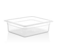 Гастроемкость 1/2 полипропилен прозрачная 325х265мм h100мм GastroPlast