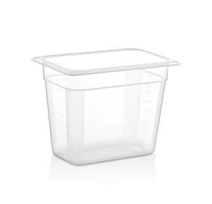 Гастроемкость 1/4 полипропилен прозрачная 265х162мм h150мм GastroPlast