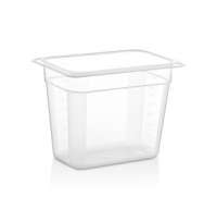 Гастроемкость 1/4 полипропилен прозрачная 265х162мм h150мм GastroPlast