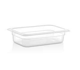 Гастроемкость 1/4 полипропилен прозрачная 265х162мм h65мм GastroPlast