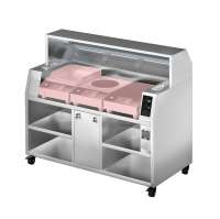 Станция кулинарная напольная INDOKOR IN-3 со встроенной вытяжкой